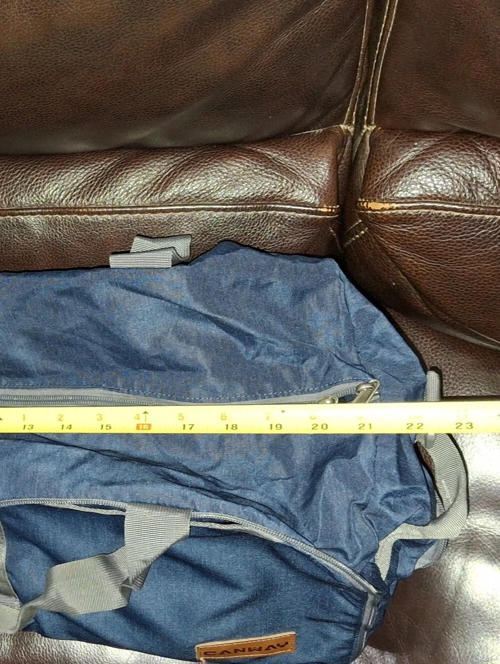 Foldable Duffle Bag - Blue